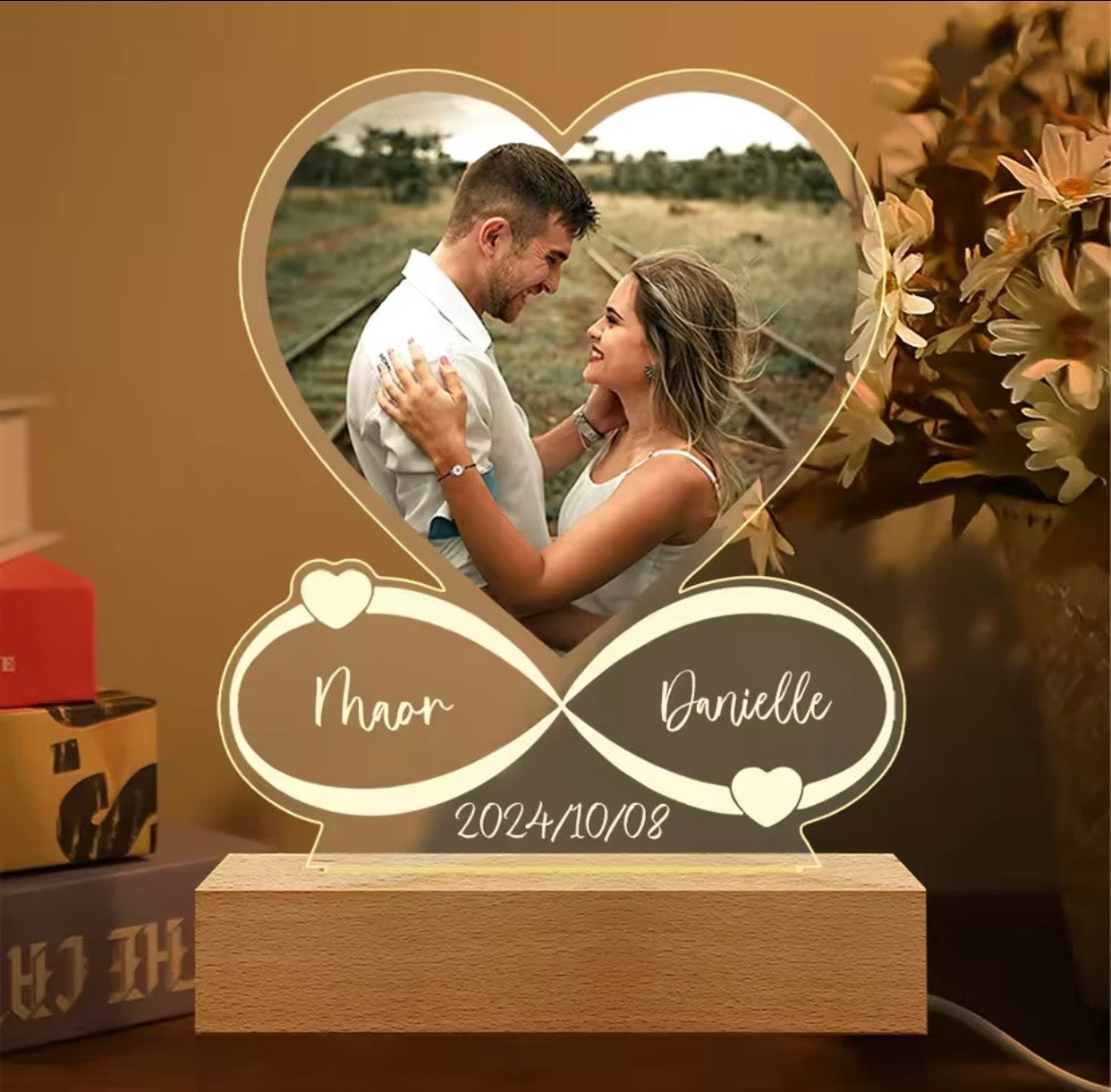 Custom Photo Love Frame Personalized