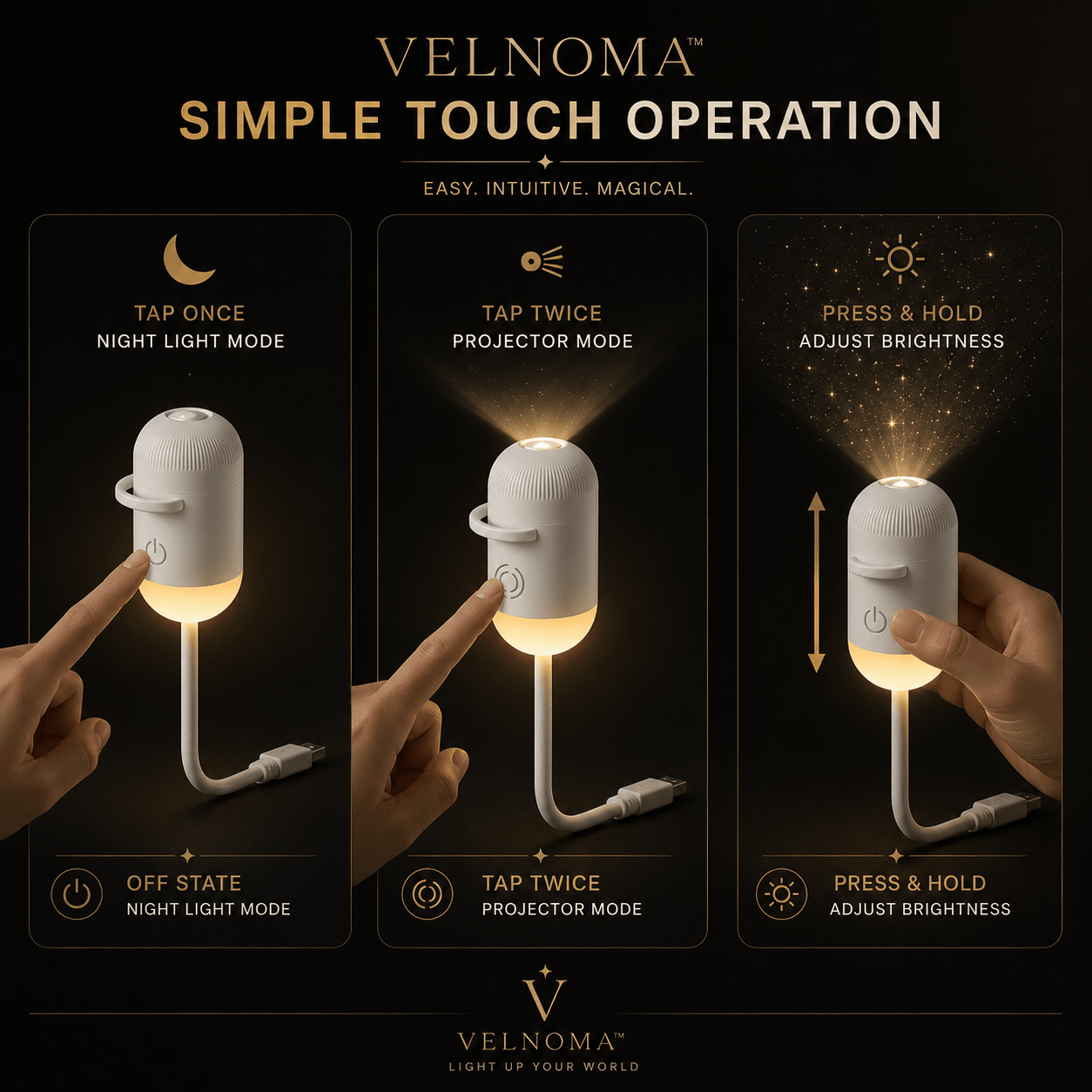 Velnoma Galaxy Projector™ - VELNOMA